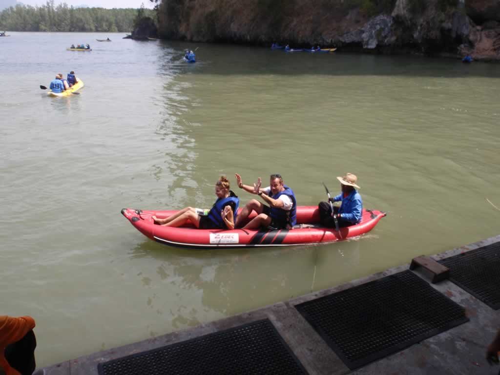 Phang Nga Sea Canoe at Tam Lot