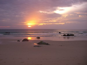 Sunset at Surin Beach