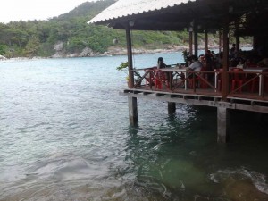 Raya resort restaurant at Racha Yai Island - Early Bird Snorkeling Tour from Phuket, Thailand