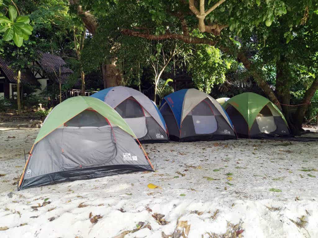 Surin Islands Overnight Tents